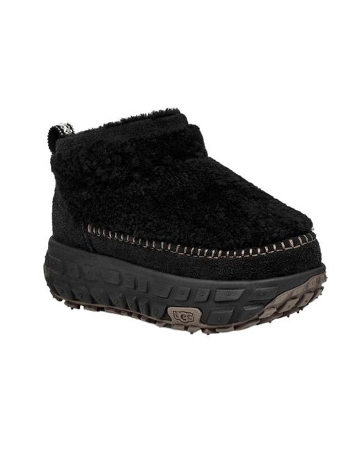 Ugg Black Venture Daze Ultra Mini Cozy Boots