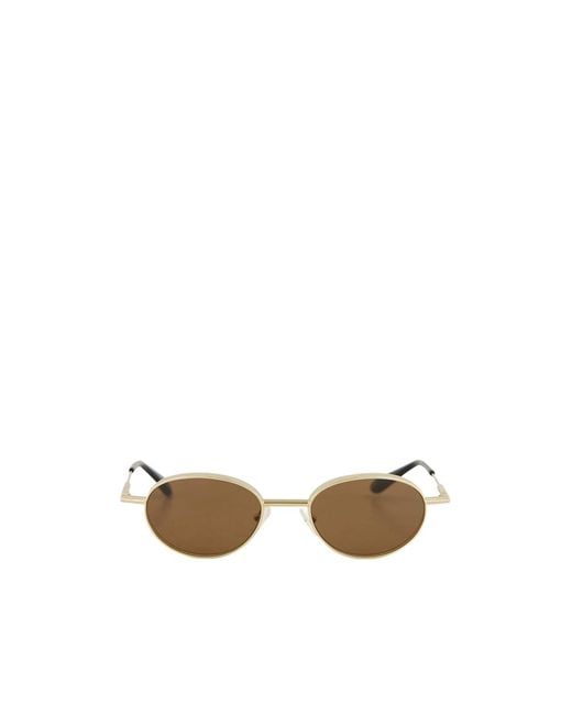 McQueen Multicolor Eyewear Oval Frame Sunglasses for men