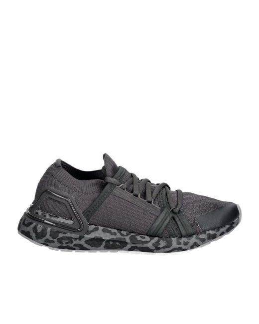 Adidas By Stella McCartney Black Ultraboost 20 Leopard-Print Sneakers