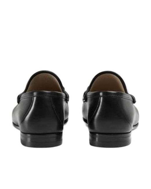 Gucci Black 1953 Horsebit Loafers for men