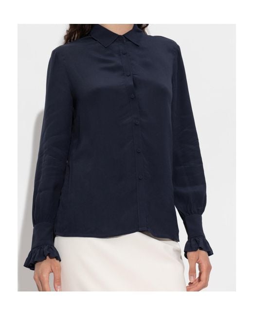 Zadig & Voltaire Blue Shirt 'Thely'