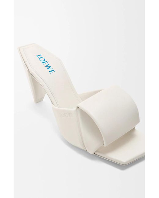 Loewe White Origami Slide