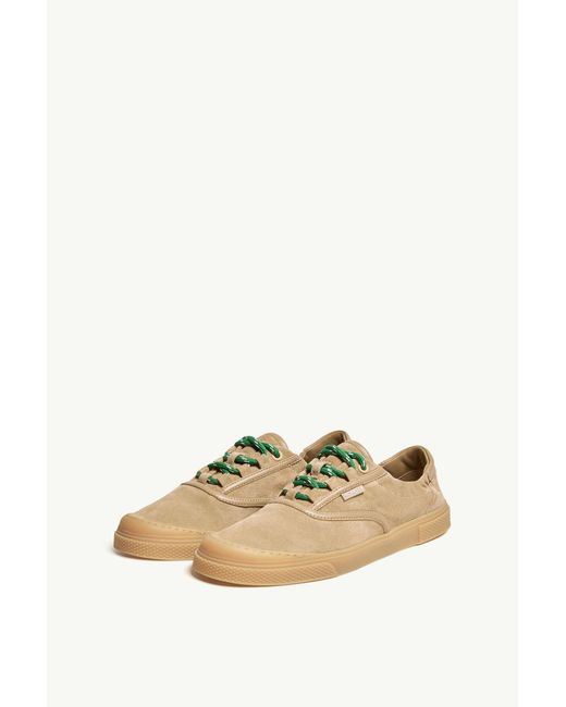 Moncler Brown Vera Lace-Up Sneakers