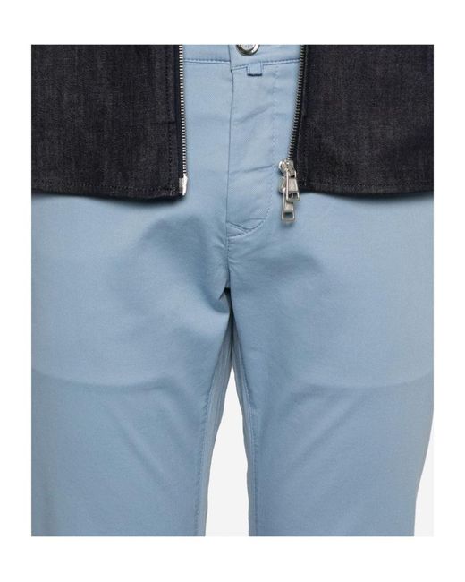 Jacob Cohen Blue Belt Loop Jeans for men