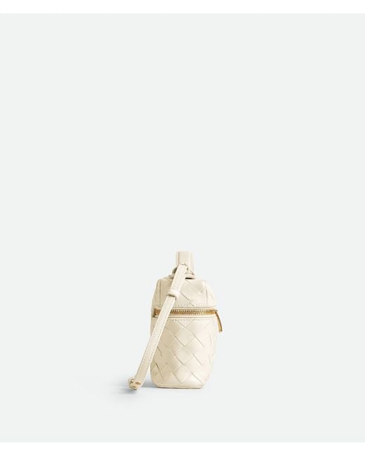 Bottega Veneta White Bang Bang Zipped Vanity Case