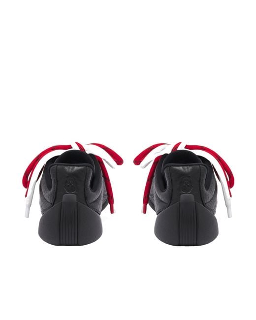 McQueen Red Flexion Lace-Up Sneakers