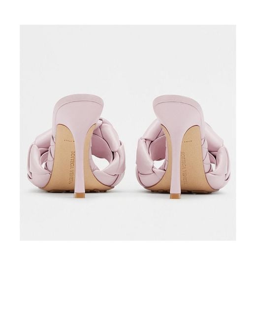 Bottega Veneta Pink Bv Lido Sandals