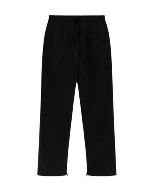 Fear Of God Black Drawstring-Waist Track Pants