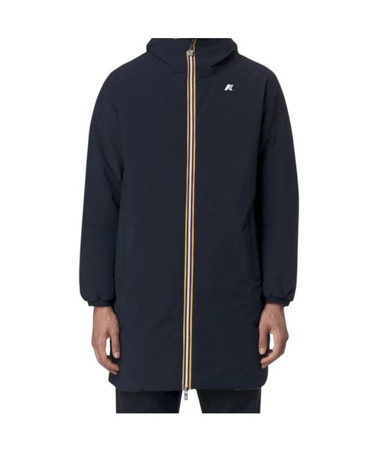 K-Way Black Reversible Jacket for men