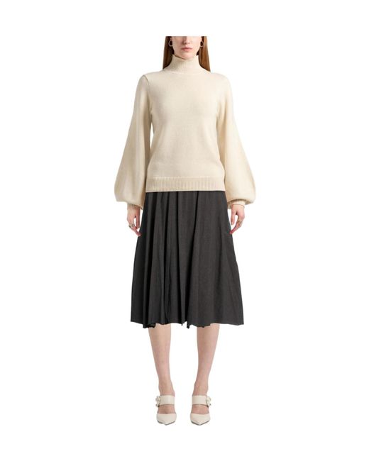 Balenciaga Gray Denim Skirts