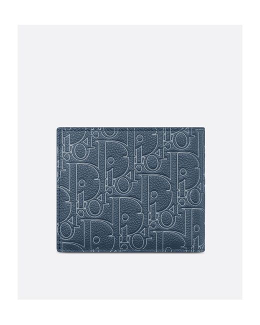 Dior Blue Bifold Wallet for men