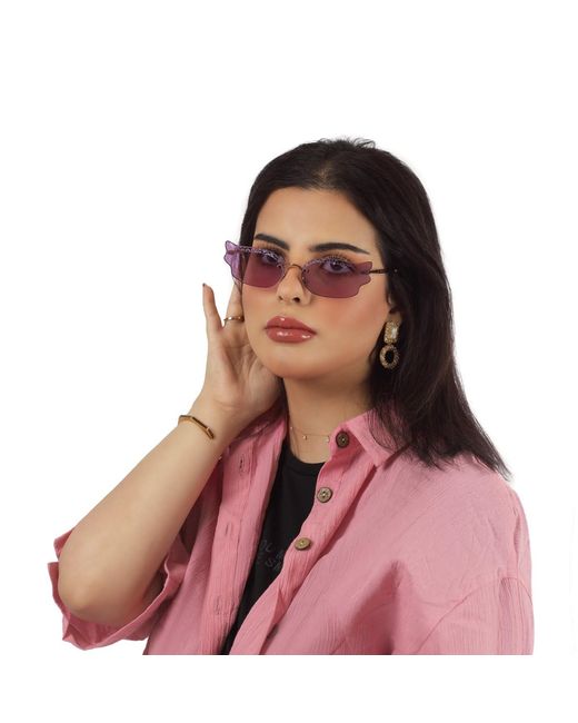 Jimmy Choo White Eyewear Cat-Eye Sunglasses