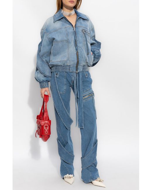 Blumarine Blue Pocket Jeans