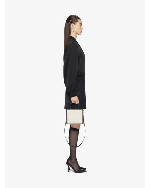 Givenchy Blue Voyou Wrap Mini Denim Skirt