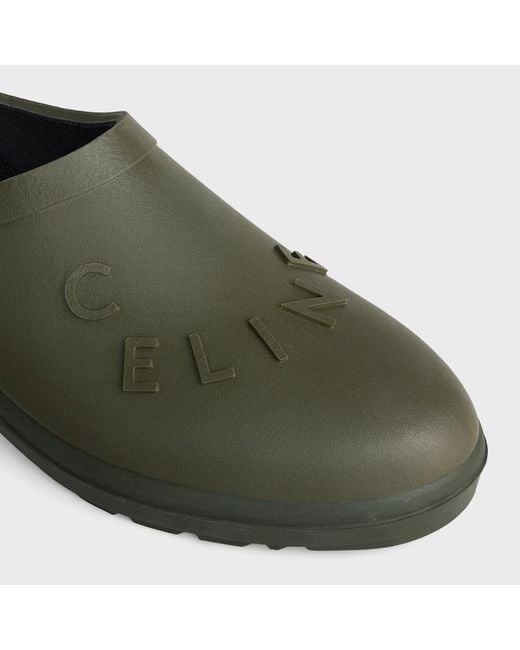 Céline Green Garden Clog