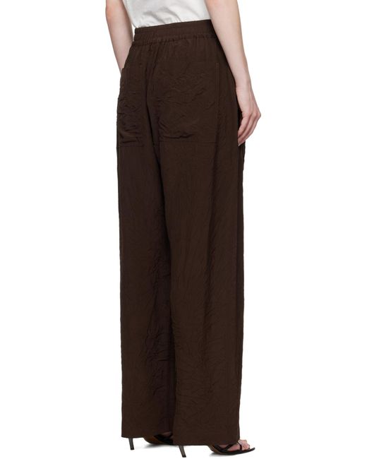 Studio Nicholson Black Capel Trousers