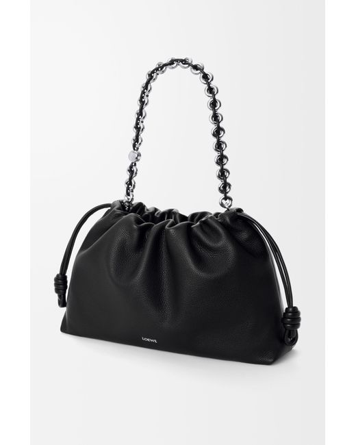 Loewe Black Large Flamenco Purse