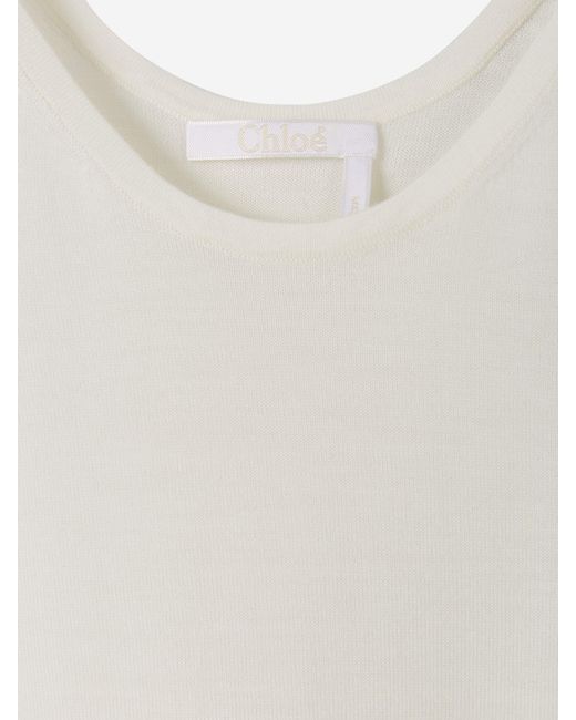 Chloé White Classic Vest