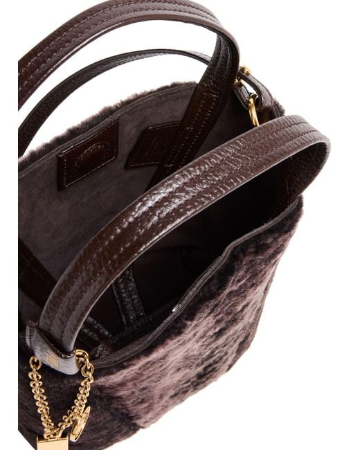 Chloé Black Spin Tote Bag