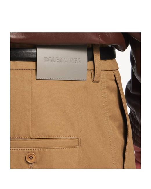 Balenciaga Natural Large-Fit Chinos for men