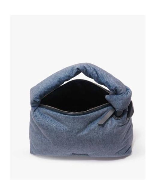 J.W. Anderson Blue Jw Anderson Logo Lettering Jwa Puffy Corner Bag