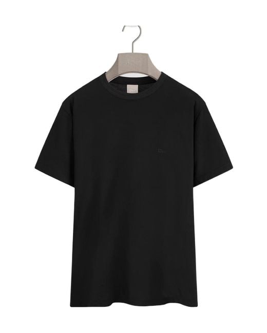 Dior Black T-Shirt With Embroidery, Relaxed Fit for men