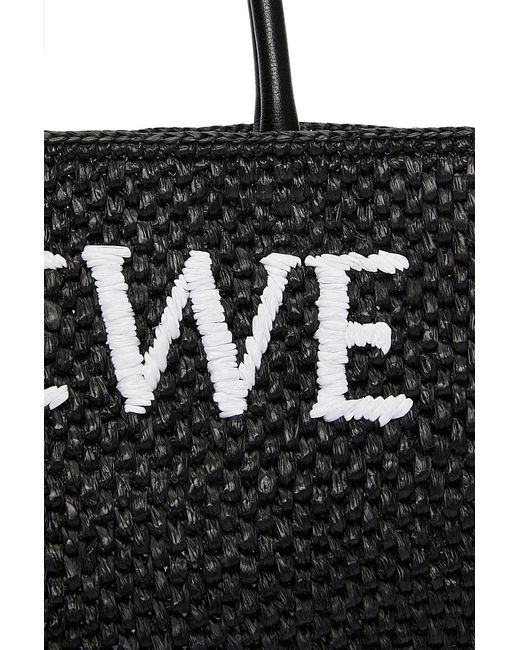 Loewe Black Standard A4 Tote Bag