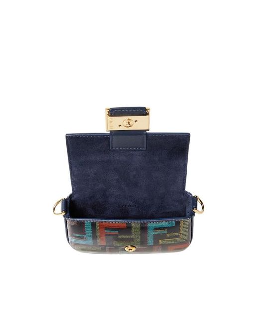 Fendi White Nano Baguette Charm