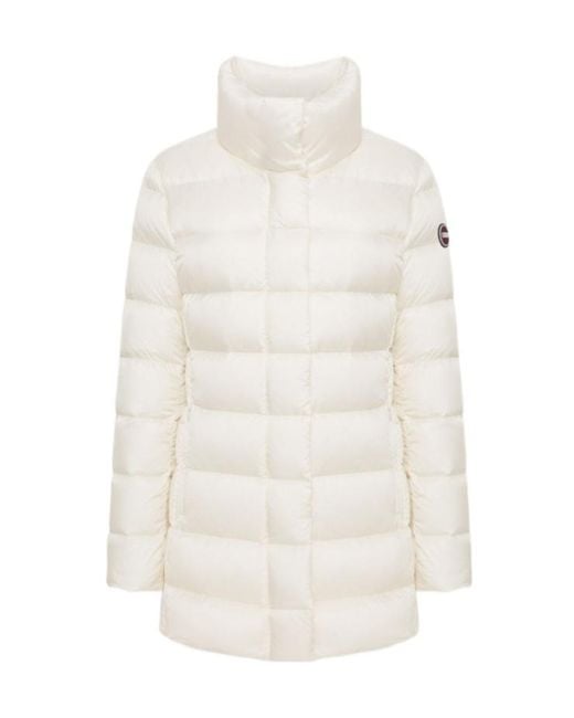 Colmar White Quilted Puffer Jacket