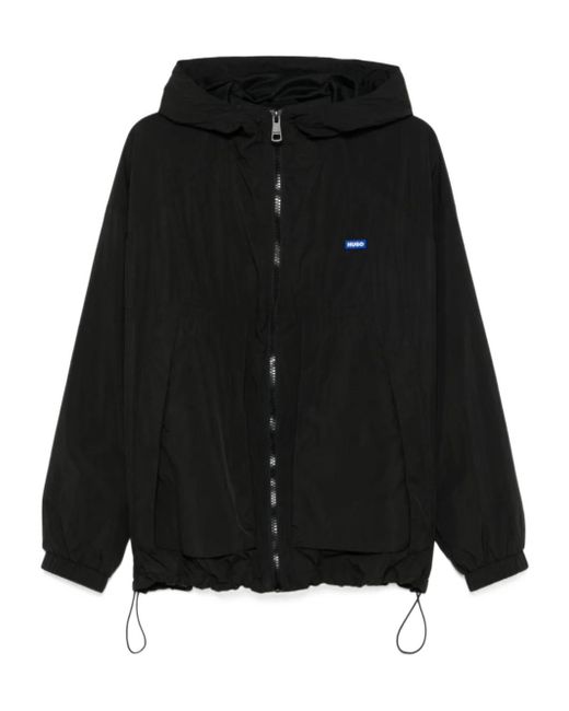 Boss Black Hooded Jacket for men