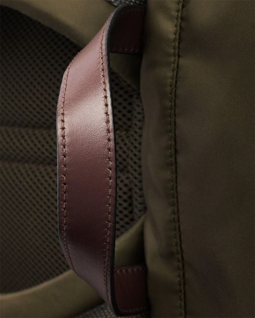 Prada Gray Speedrock Re-Nylon Backpack for men