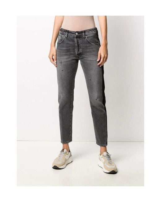 Golden Goose Deluxe Brand Gray Jolly Straight-Leg Jeans