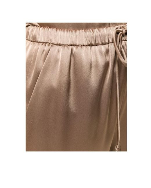 Nanushka Natural Rope Wide-Legged Trousers