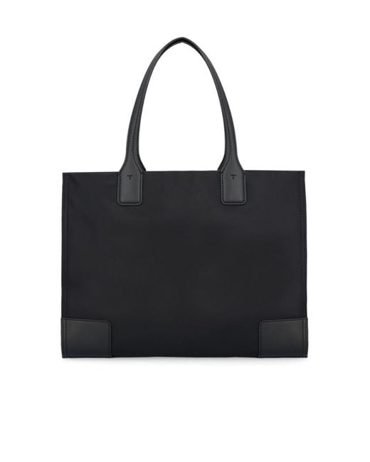 Tory Burch Blue Ella Small Tote Bag