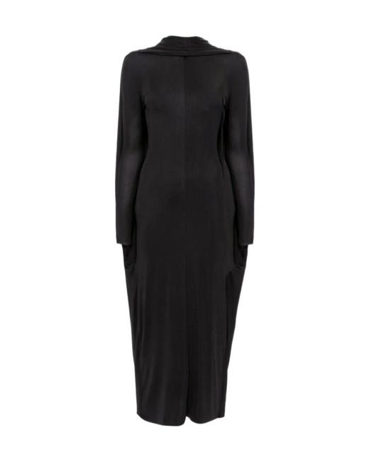 Jacquemus Black Long-Sleeved Dress
