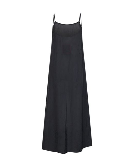 Uma Wang Black Strappy Dress