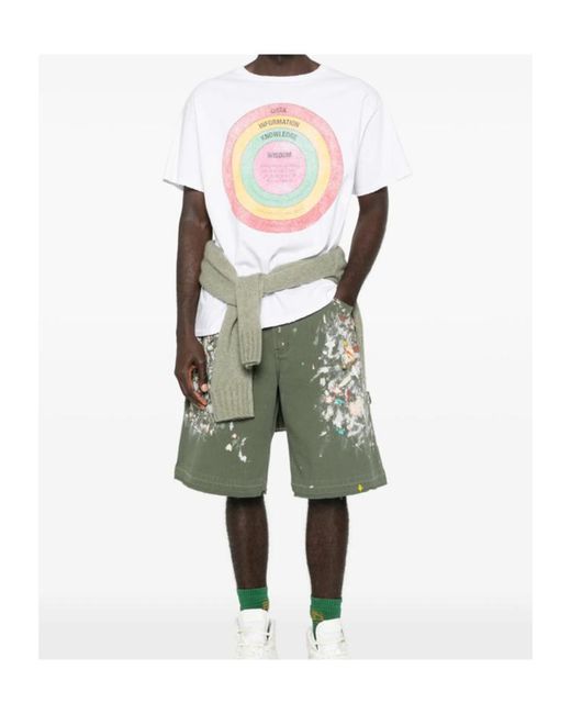 GALLERY DEPT. White Wisdom Graphic T-Shirt for men
