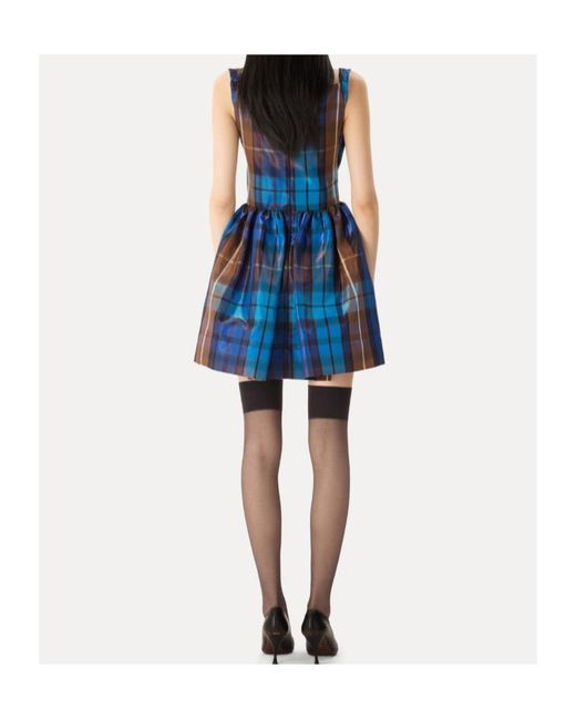 Vivienne Westwood Blue Mini Sunday Dress