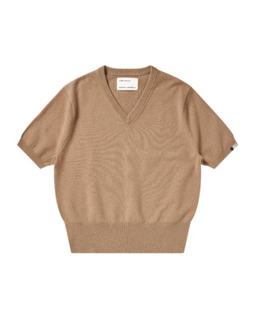 Extreme Cashmere Natural V-Neck Sweater