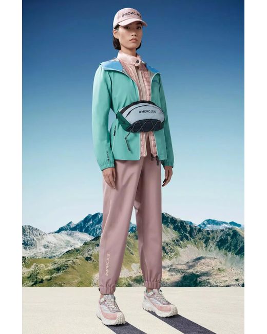 Moncler Pink Gore-Tex Trousers