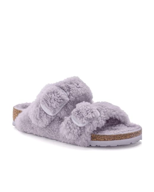 Birkenstock Multicolor Round-Headed Slippers