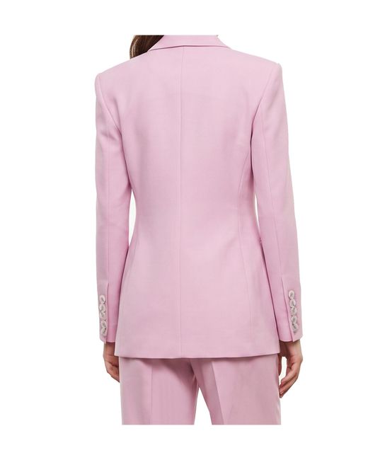 Alex Perry Pink Long-Sleeve Blazer