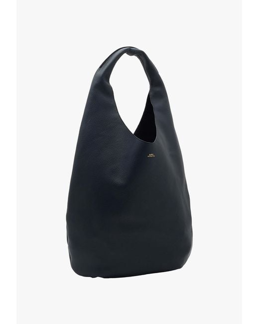 A.P.C. Blue Le Neige Tote Bag for men