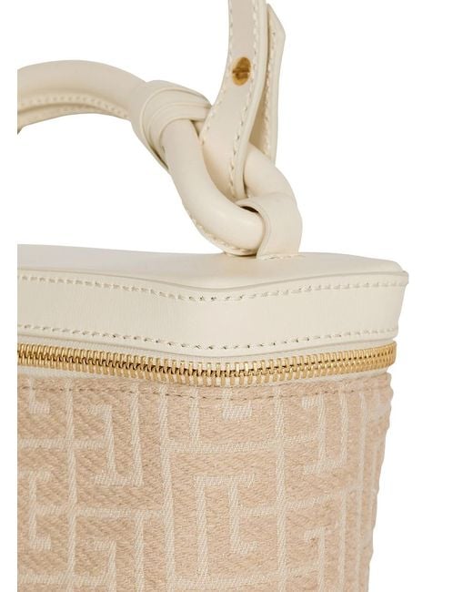 Balmain Natural B Army Vanity Bag