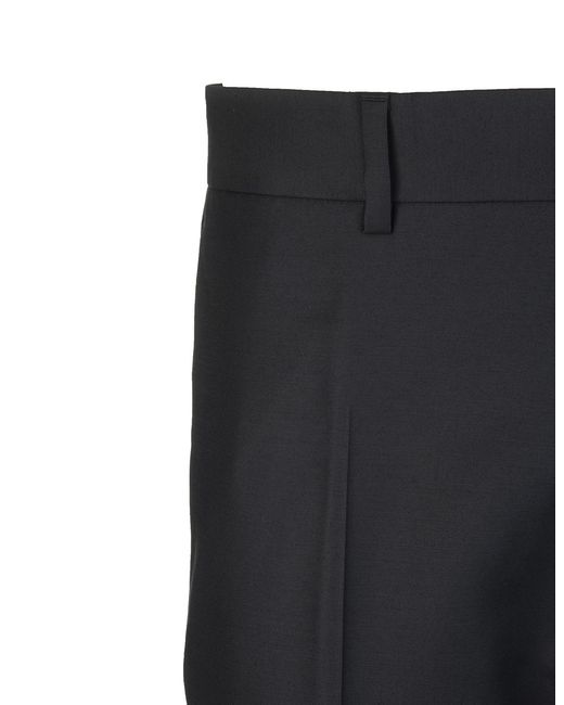 DSquared² Blue Wool Tailored Trousers for men