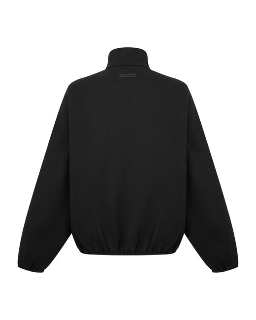 Fear Of God Black Zippered Long-Sleeved Casual Jacket for men