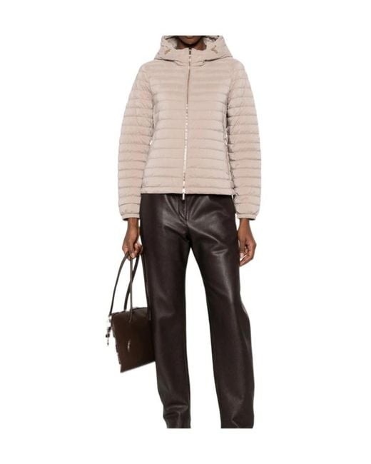 Moorer Natural Long-Sleeved Cotton Jacket