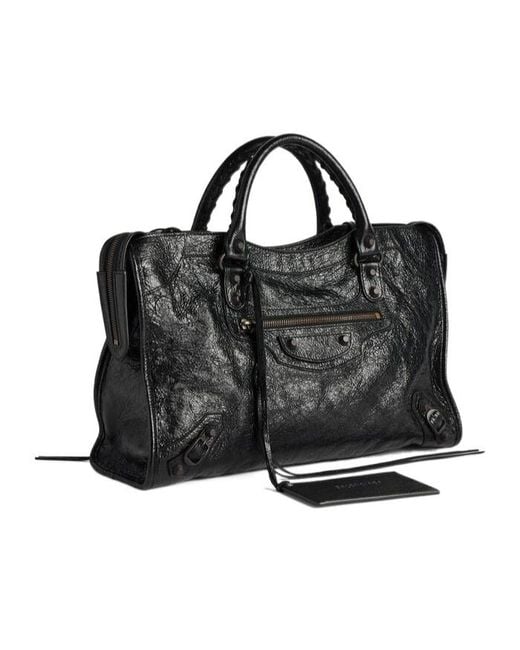 Balenciaga Black Le City M Shoulder Bag