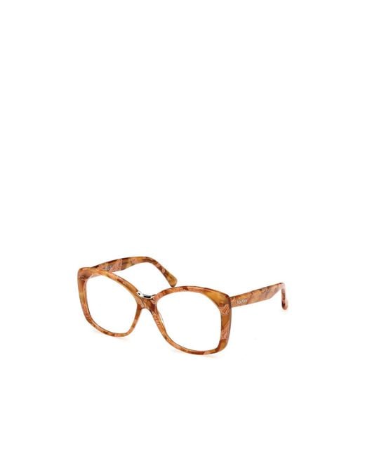Max Mara Multicolor Butterfly Frame Glasses
