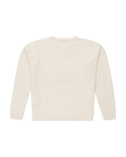 Max Mara White Logo Pullover